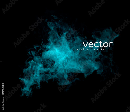 Vector illustration of smoky shape.