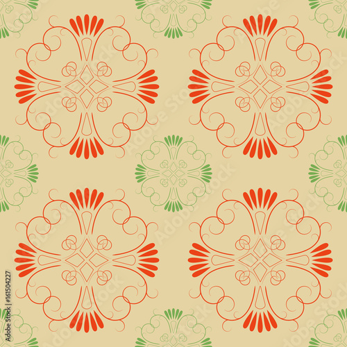 Wallpaper Mural Abstract color seamless pattern Torontodigital.ca