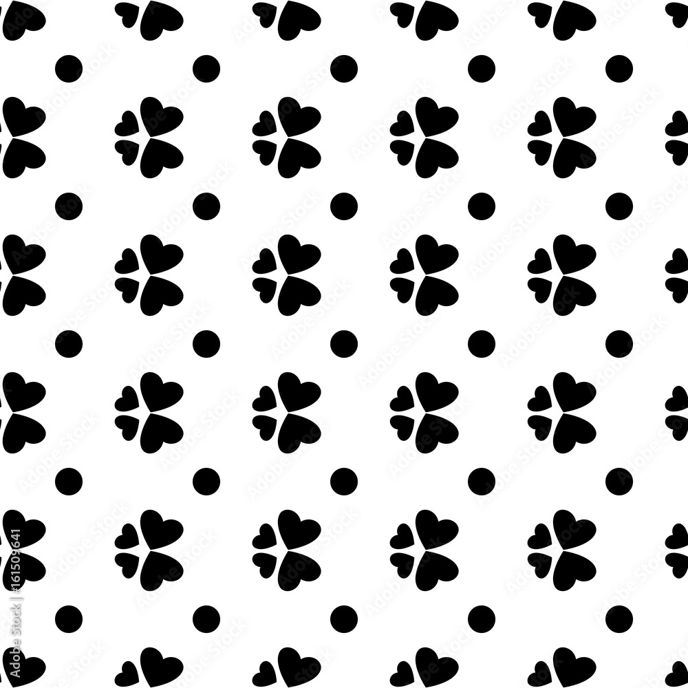 Heart white seamless pattern Heart white seamless pattern