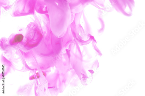 Ink in water. abstract background