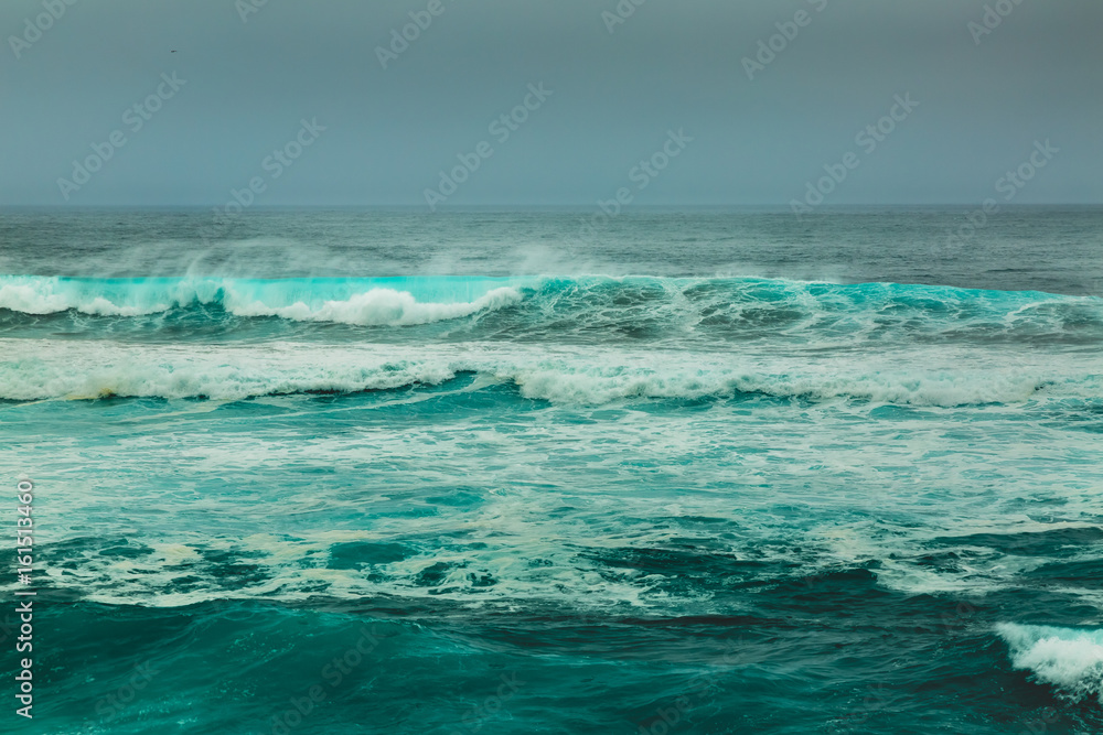 Obraz premium Bad weather on the north coast of Sao Miguel Island, Azores