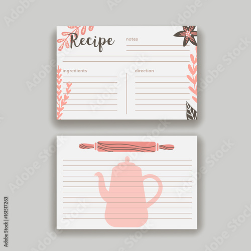 Recipe card
