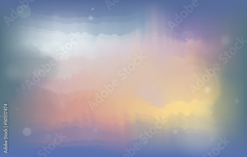 Blurred Colorful Abstract Background 