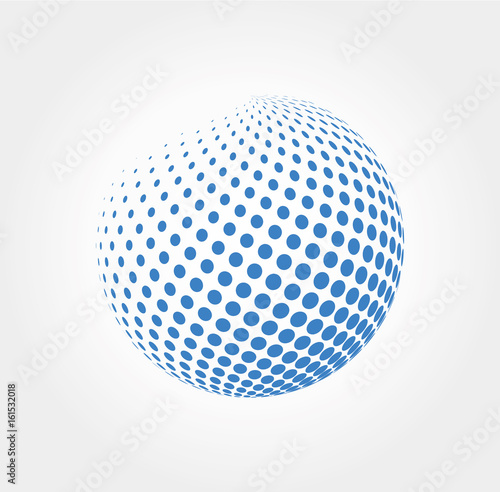 Golf country club logo, golf ball, golfball © felix_brönnimann