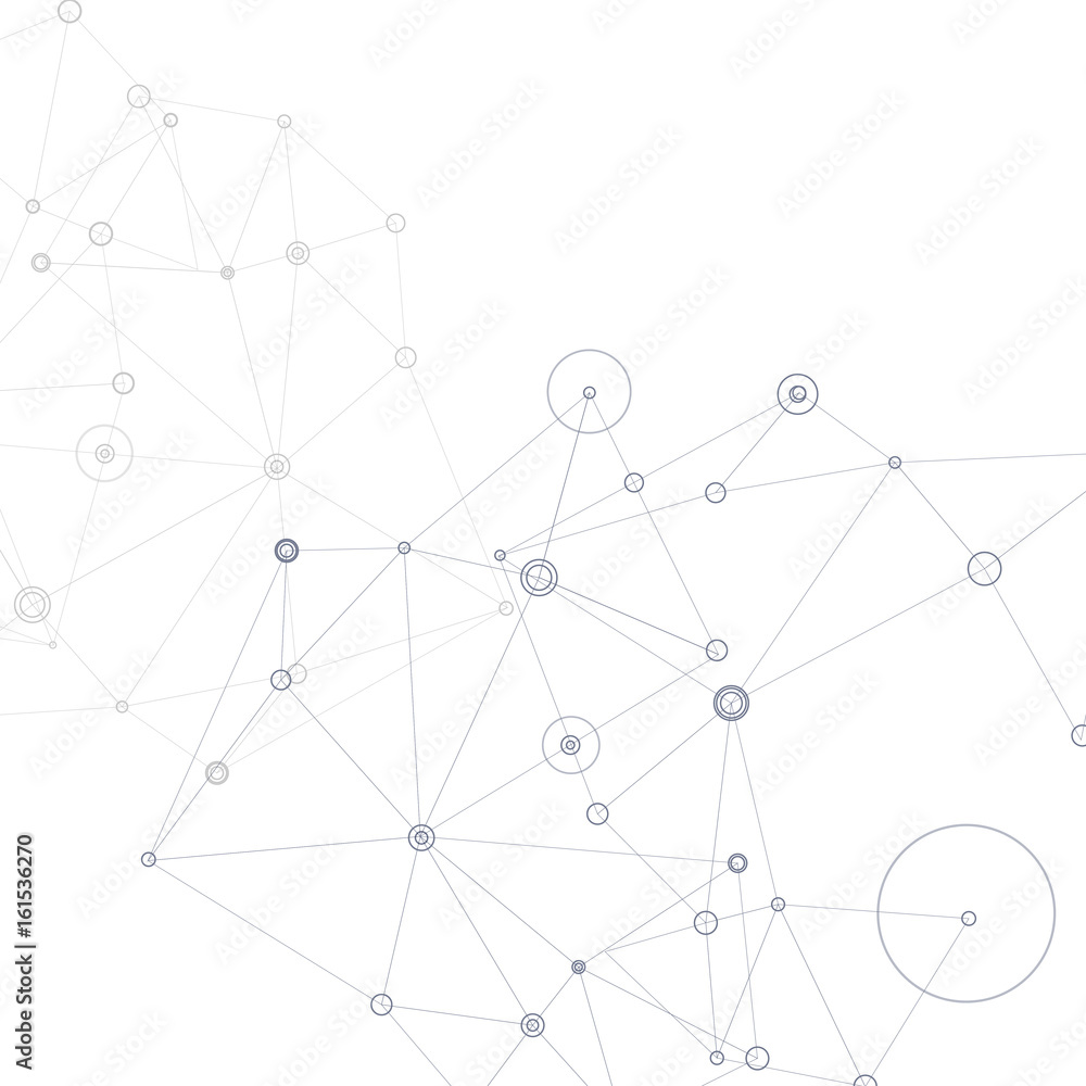 Abstract science and technology design Abstract science and technology design