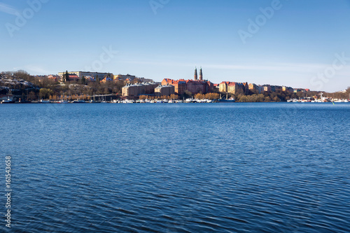 City view of old town in Stockholm