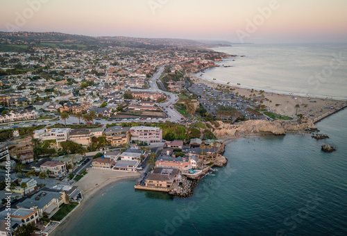 Aerial of Newport Beach Corona Del Mar © Jin