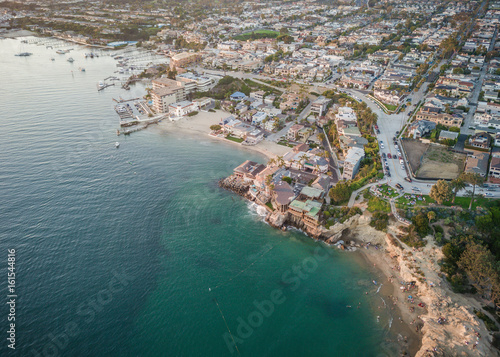 фотографія Aerial of Newport Beach Corona Del Mar