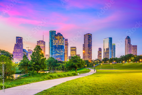 Houston, Texas, USA city skyline,