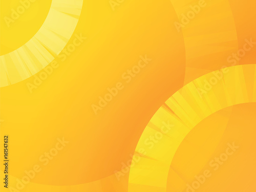 abstract yellow circle summer background