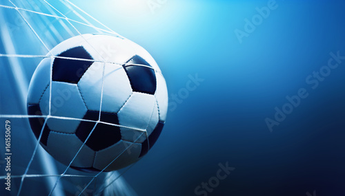 Soccer ball in goal © Pasko Maksim 
