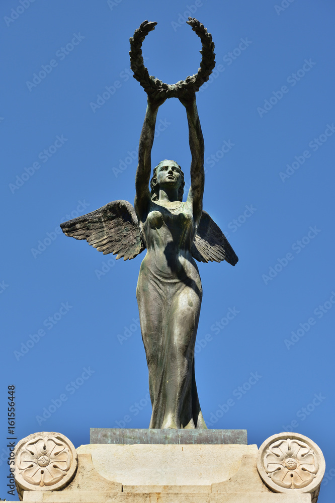 Obraz premium Statue einer Siegesgöttin