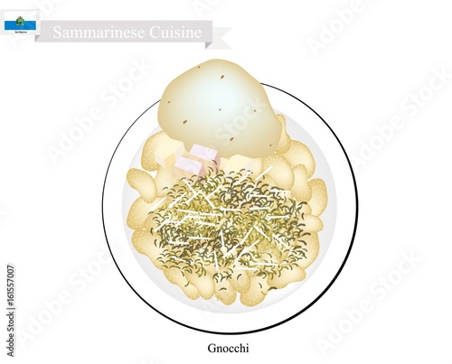 Gnocchi in Tomato Sauce, Famous Dish in San Marino