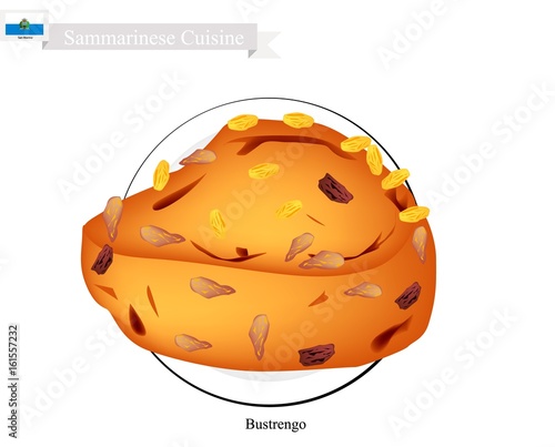 Bustrengo, A National Dessert of San Marino