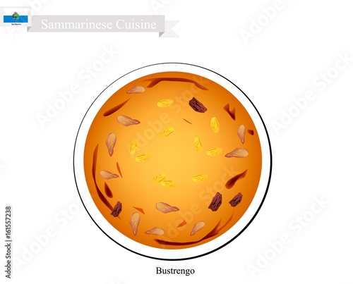 Bustrengo, A National Dessert of San Marino