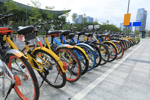 bike-sharing in china photo