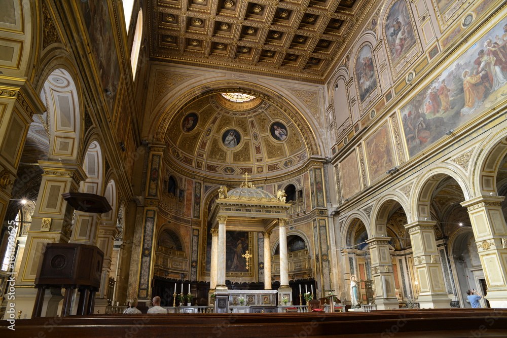 La basilique San Lorenzo in Lucina