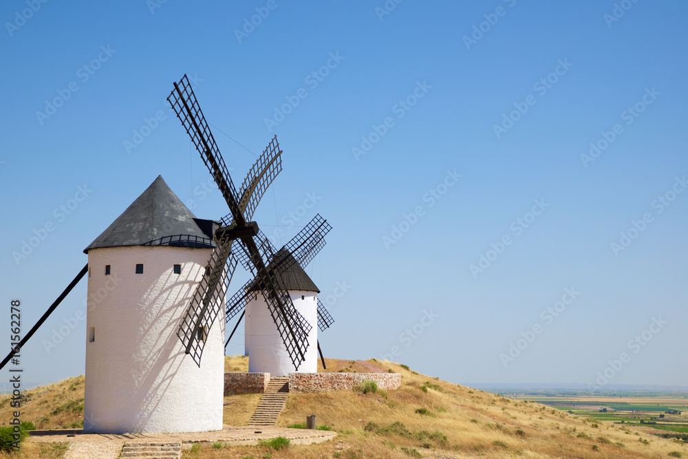 The mills of Don Quixote. The mills of Don Quixote.