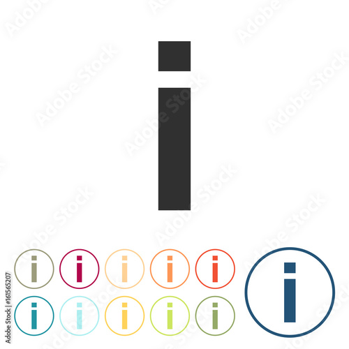 Runde Schaltflächen - Information
