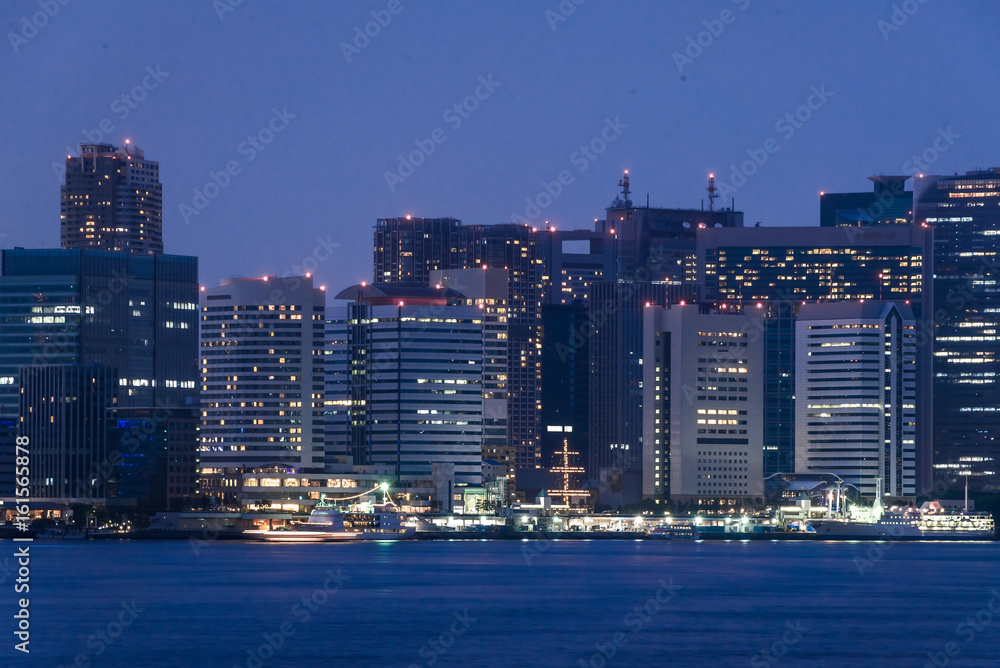 Night view of Tokyo Bay - 東京湾の夜景５