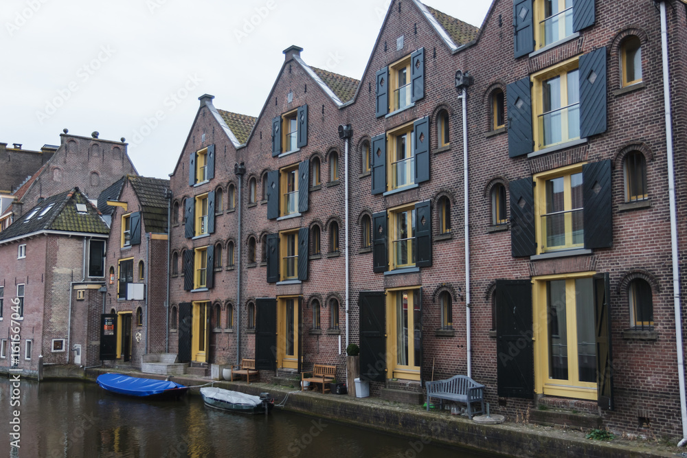 Beautiful houses in Brugge,Belgium