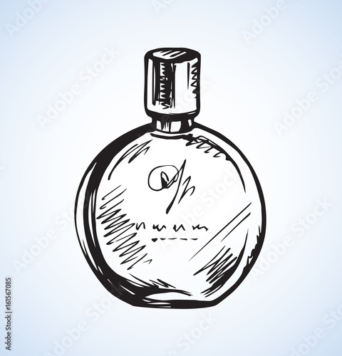 Fragrant Perfume. Vector illustration