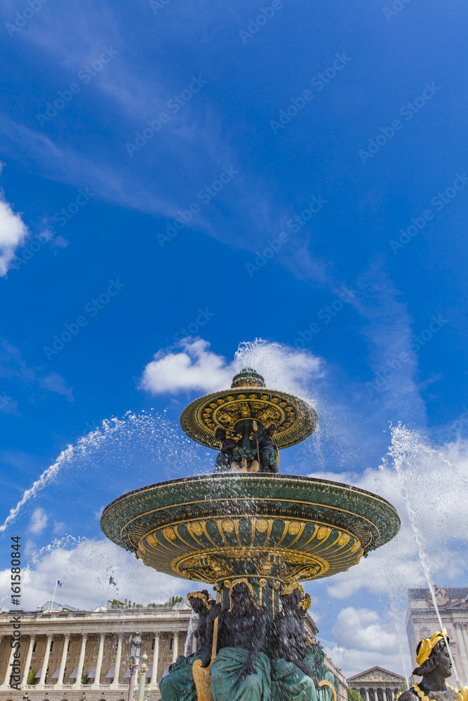 Fontaine des Fleuves in Paris