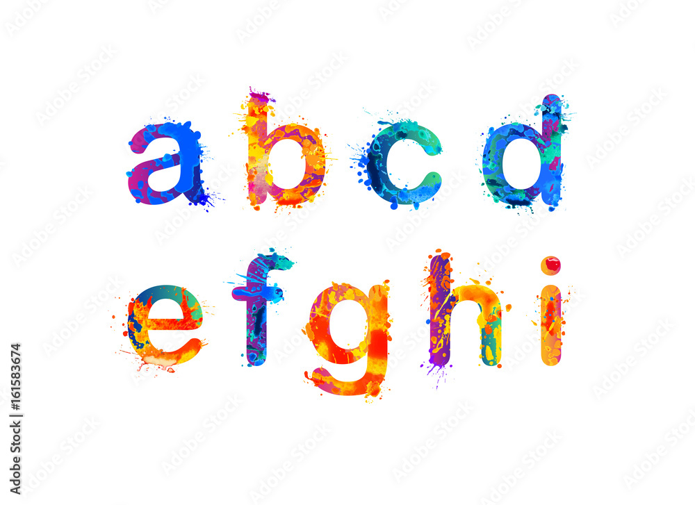 Alphabet. Letters a, b, c, d, e, f, g, h, i. Part 1 of 3 Alphabet. Letters a, b, c, d, e, f, g, h, i. Part 1 of 3