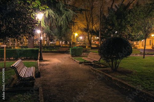 Parque de noche