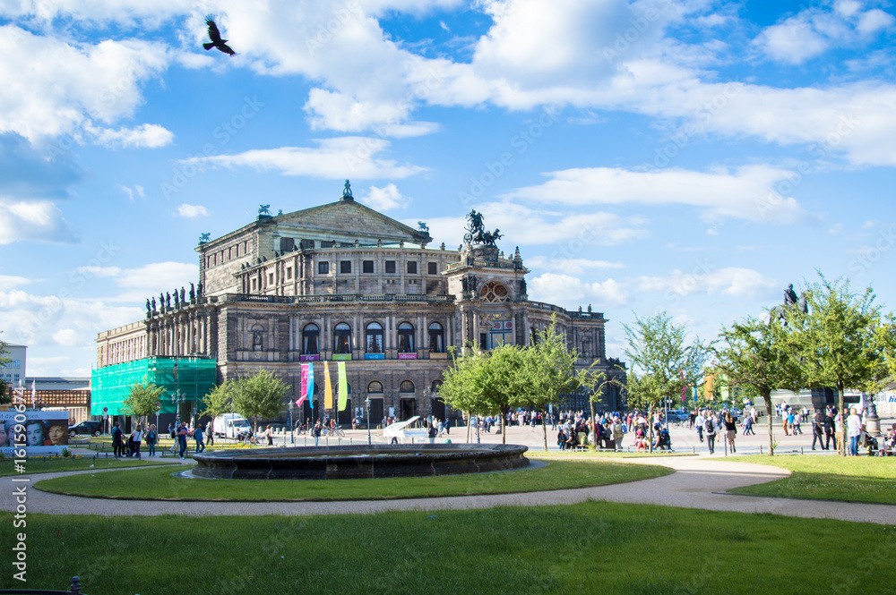 Semperoper, Opera of Dresden, Germany