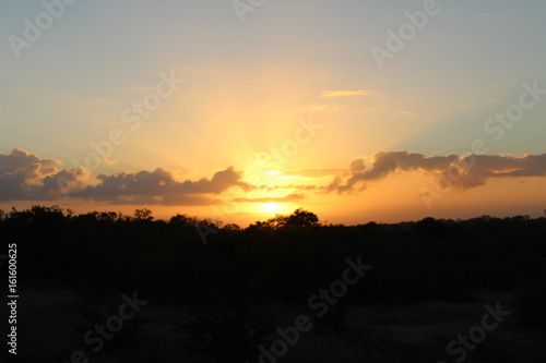 sunset in Africa