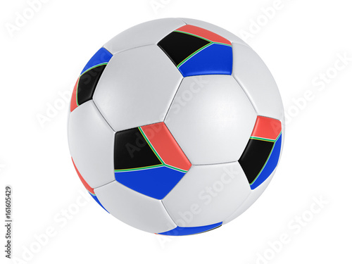 flag ball soccer photo