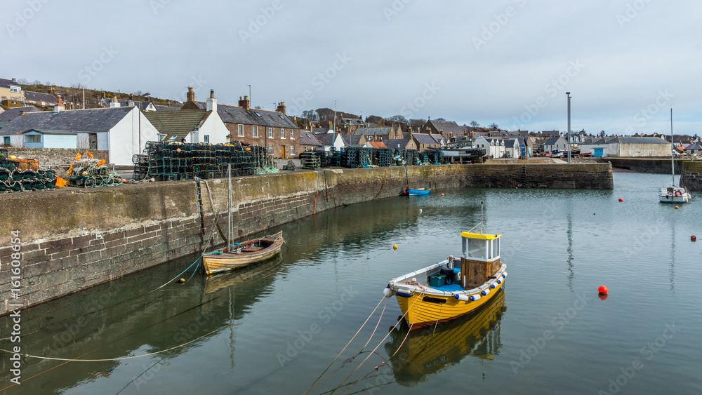 Fototapeta premium Johnshaven Harbour