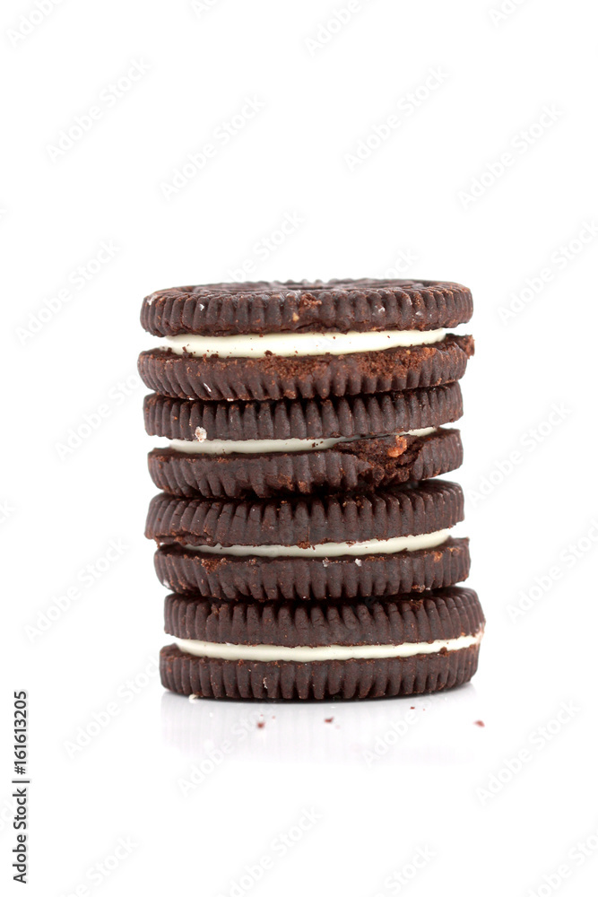 Tasty stuffed black cookies Tasty stuffed black cookies
