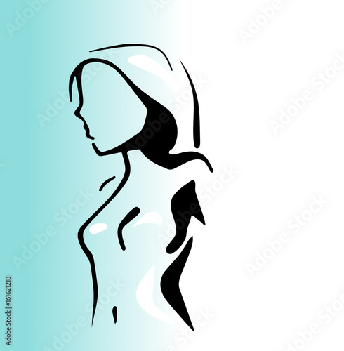 Vrouw concept