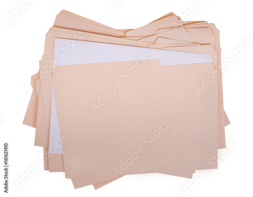 Obraz na plátně File folder for compiling info on various subjects