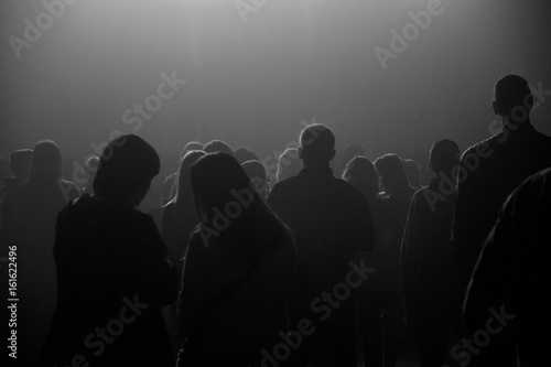 People in the fog