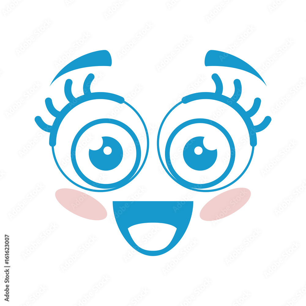 cartoon happy face icon over white background vector illustration cartoon happy face icon over white background vector illustration