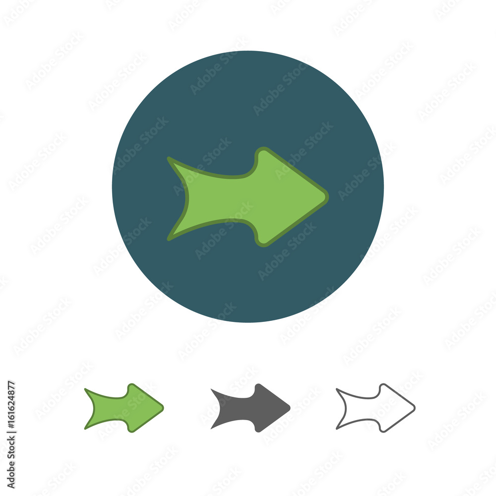 flat modern arrow flat modern arrow