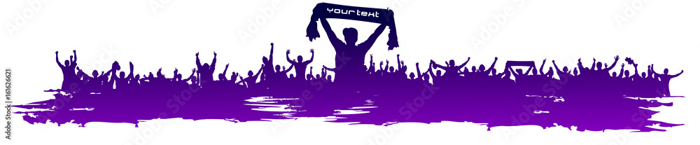 Background for sporting events and concerts. Background for sporting events and concerts.