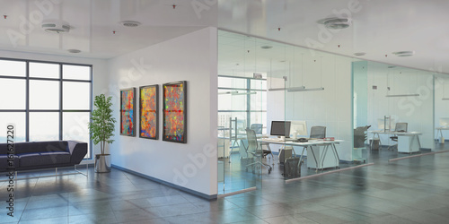 Großraumbüro - Bürogebäude - Bürofläche - Gewerbefläche - Immobilie © marog-pixcells