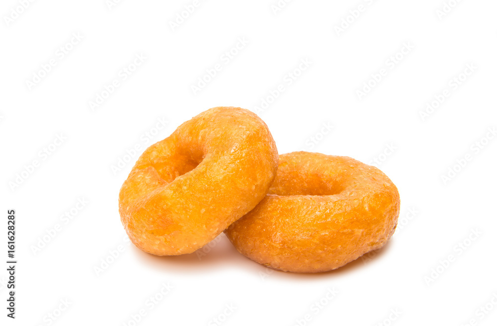 Small donuts isolated