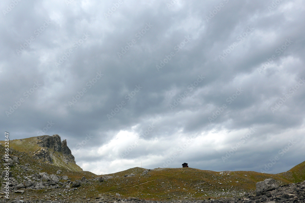 Un rifugio tra le montagne