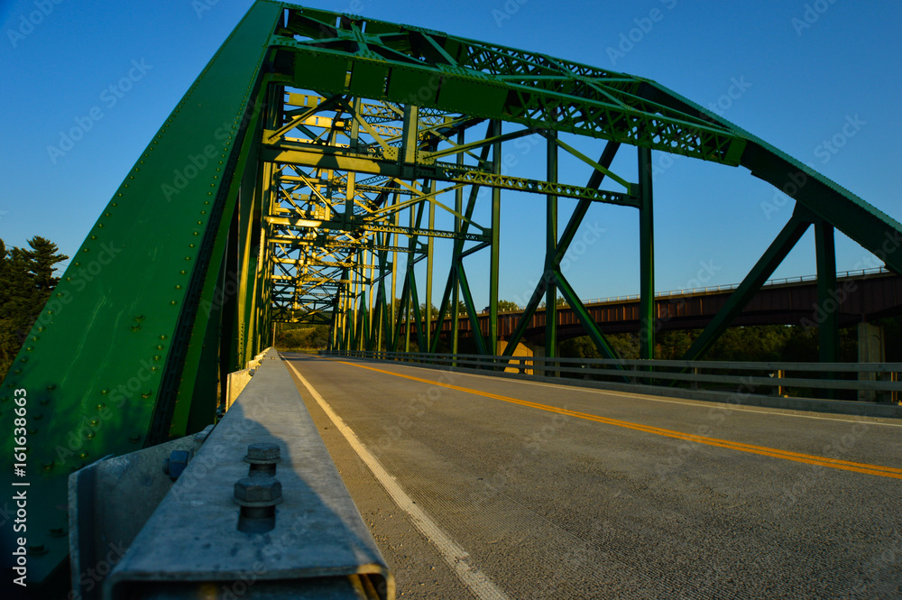 Obraz premium covered bridge in vermont