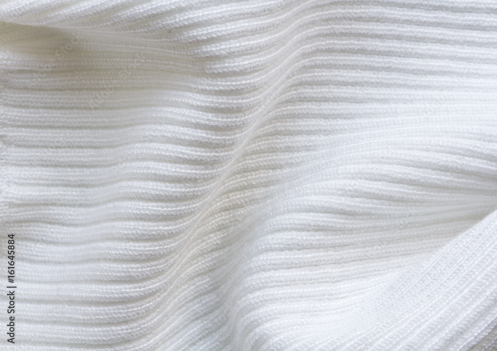 Obraz premium knitted openwork fabric of white cotton yarn