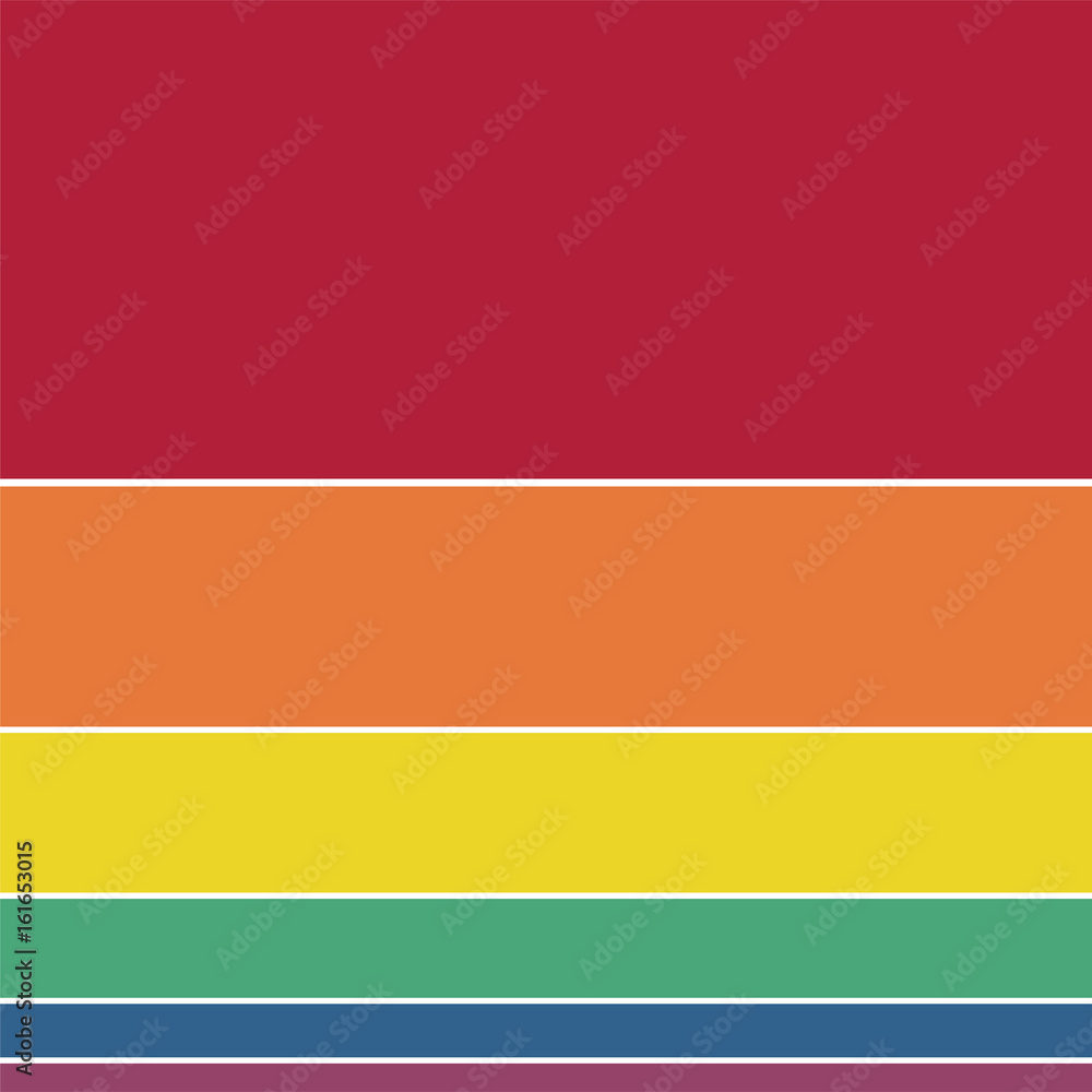 Retro Rainbow Sunset Retro Rainbow Sunset