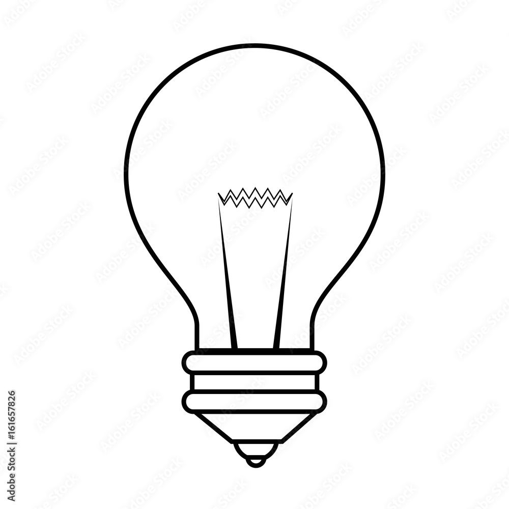 Obraz premium isolated bulb icon vector illustration graphic design