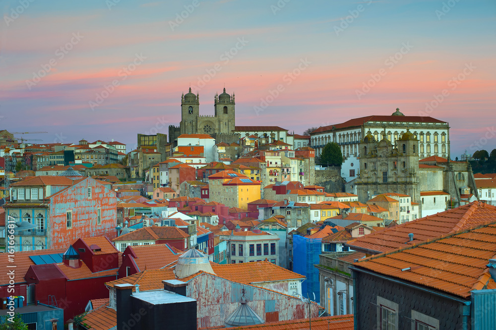 Beautiful Porto at twilight, Portugal