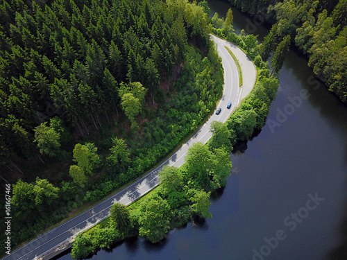 Lake in the National Park Harz