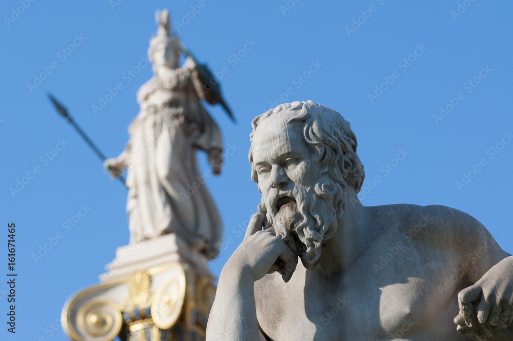 classic statue Socrates